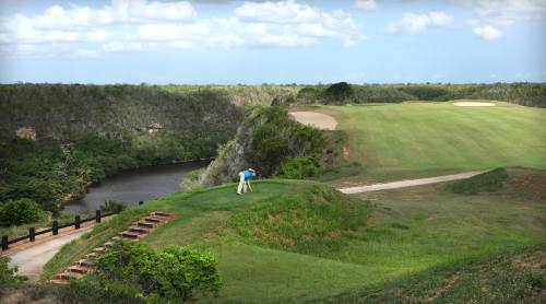 Dye Fore Marina course view